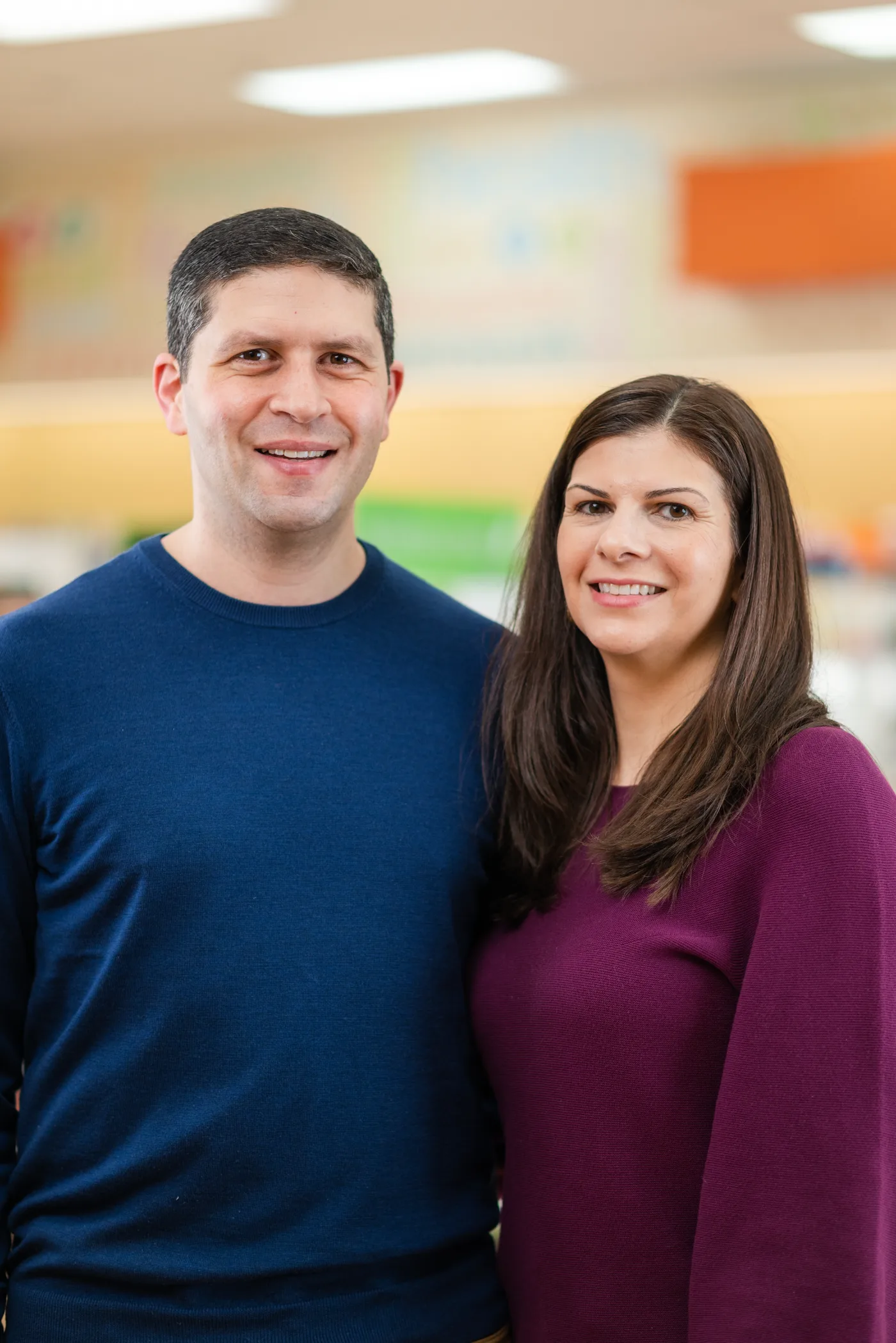 Robert and Melinda Assaf in a Kardish store